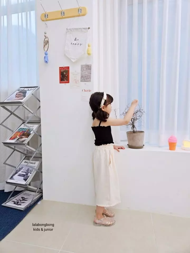 Lalabongbong - Korean Children Fashion - #designkidswear - Wrinkle Pants - 12