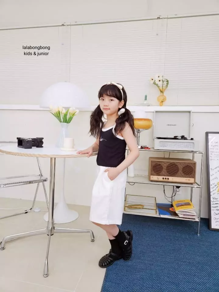 Lalabongbong - Korean Children Fashion - #discoveringself - Love Sleeveless - 2