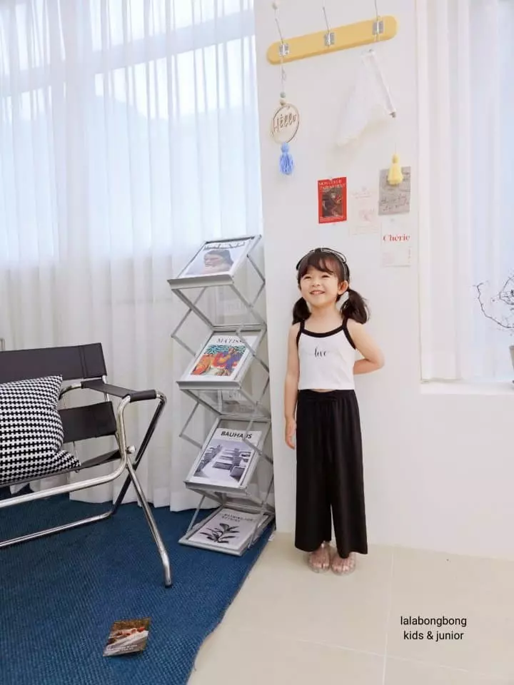 Lalabongbong - Korean Children Fashion - #littlefashionista - Love Sleeveless - 8