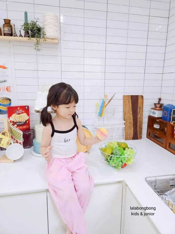 Lalabongbong - Korean Children Fashion - #todddlerfashion - Love Sleeveless - 12