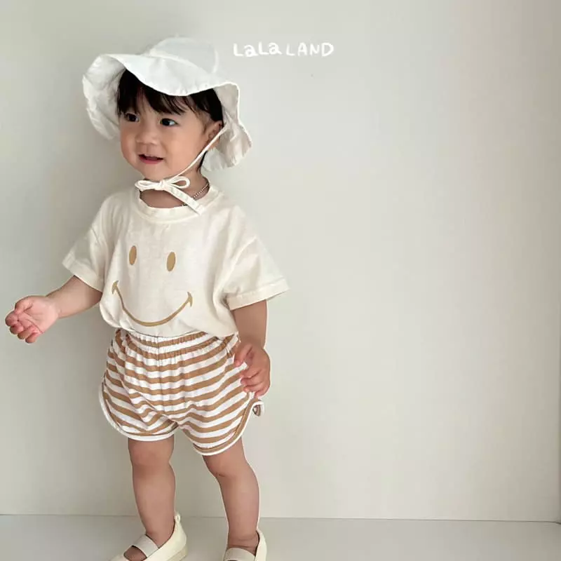 Lalaland - Korean Baby Fashion - #babyboutiqueclothing - Bebe Smile Top Bottom Set - 8