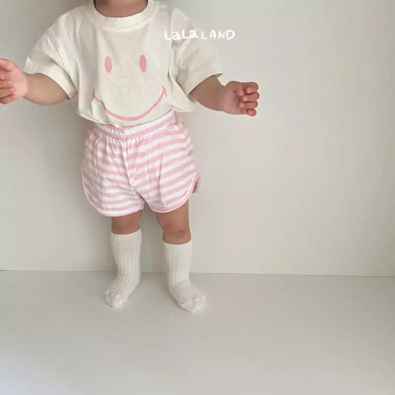 Lalaland - Korean Baby Fashion - #babyfever - Bebe Smile Top Bottom Set - 11
