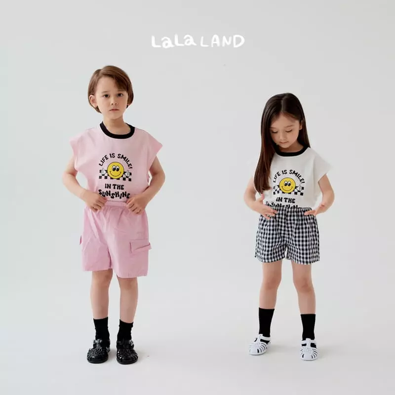 Lalaland - Korean Children Fashion - #discoveringself - Sunshine Dunk Sleeveless - 3