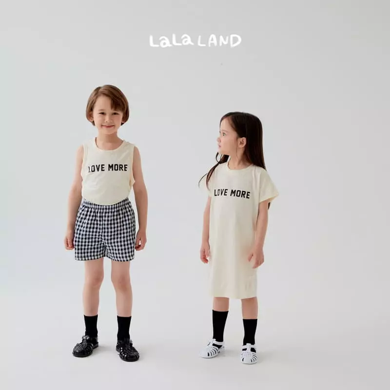 Lalaland - Korean Children Fashion - #fashionkids - Love More One-piece - 3