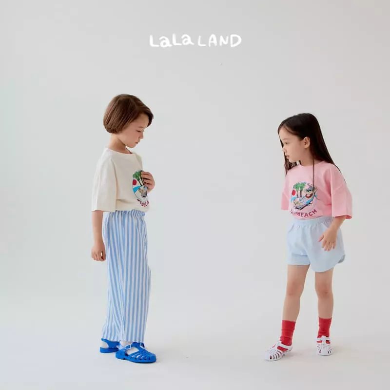 Lalaland - Korean Children Fashion - #kidsstore - Ted Beach Tee - 12