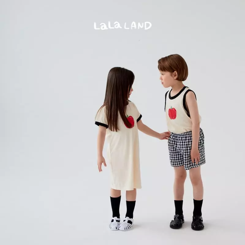 Lalaland - Korean Children Fashion - #Kfashion4kids - Black Check Shorts - 4