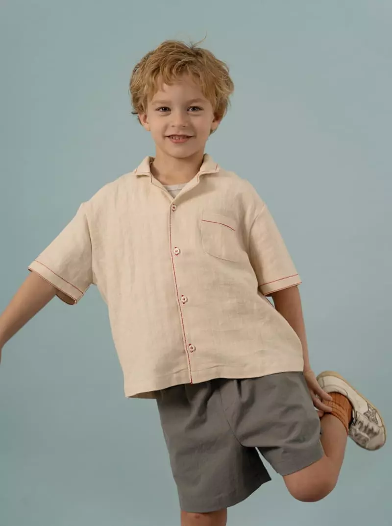 Le Bev - Korean Children Fashion - #Kfashion4kids - Basic Shorts - 6