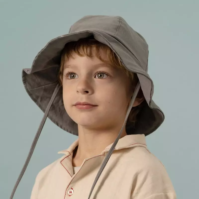 Le Bev - Korean Children Fashion - #Kfashion4kids - Basic Bucket Hat - 2