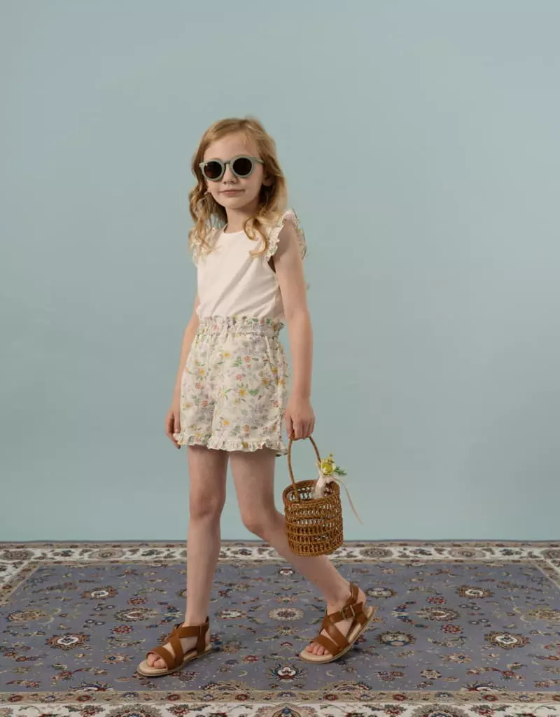 Le Bev - Korean Children Fashion - #childofig - Garden Wing Frill Tee