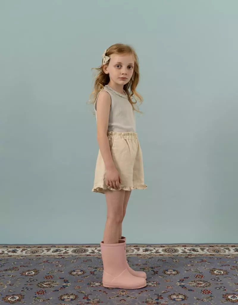 Le Bev - Korean Children Fashion - #childofig - Lace Eyelet Sleeveless - 12