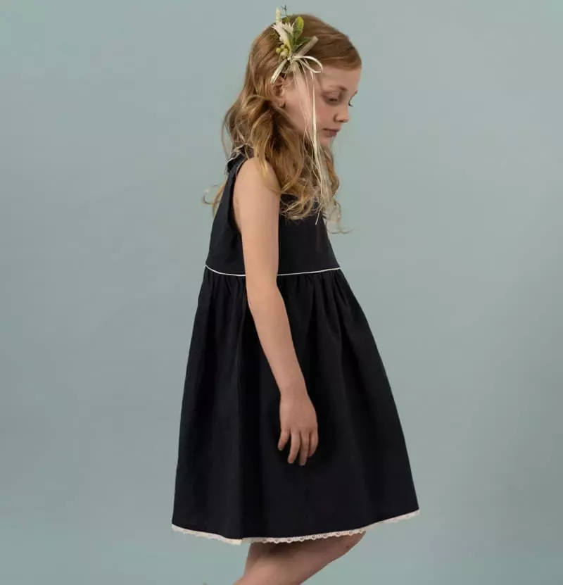 Le Bev - Korean Children Fashion - #designkidswear - Linen Frill One-piece - 6