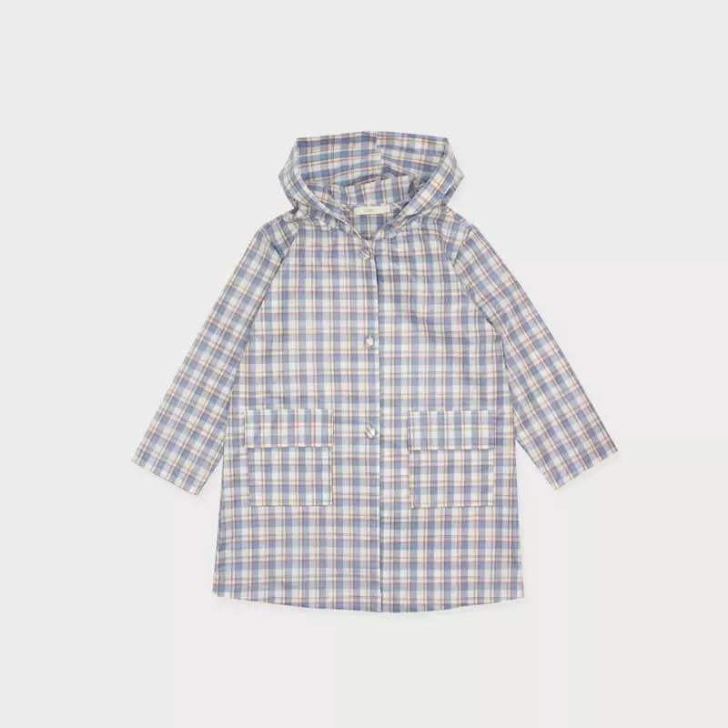 Le Bev - Korean Children Fashion - #designkidswear - Check Rain Coat - 6