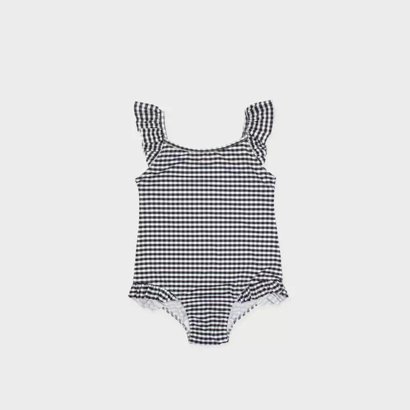 Le Bev - Korean Children Fashion - #discoveringself - Check Swim Bodysuit - 9