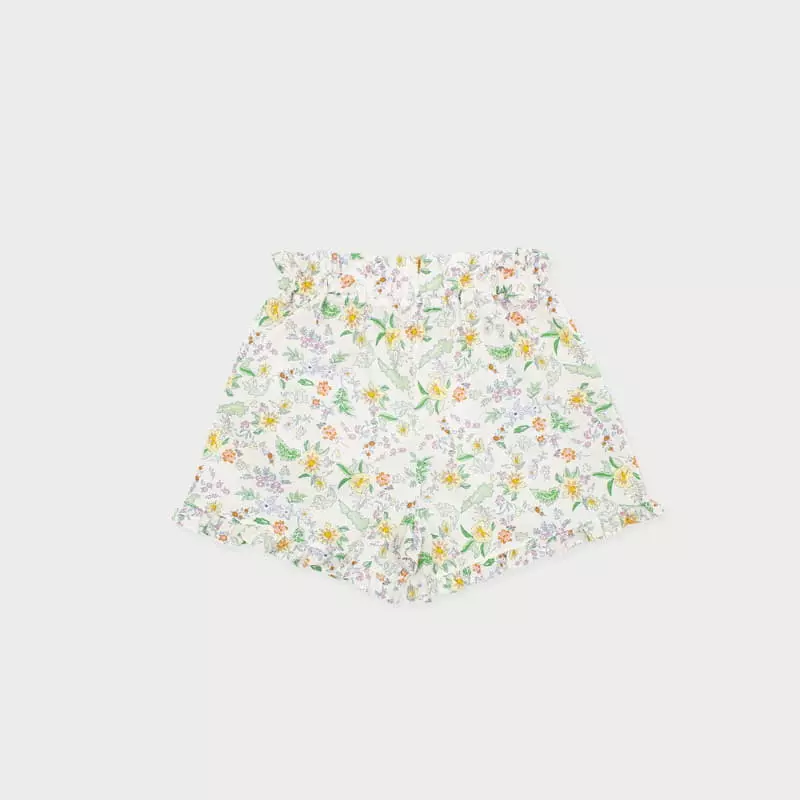 Le Bev - Korean Children Fashion - #discoveringself - Garden Frill Shorts - 5