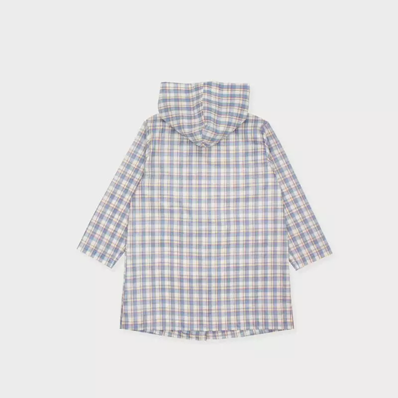 Le Bev - Korean Children Fashion - #discoveringself - Check Rain Coat - 7