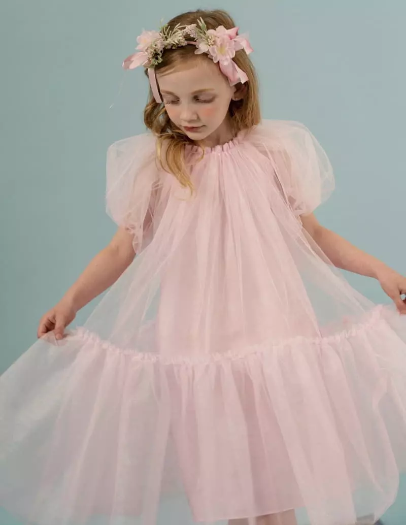 Le Bev - Korean Children Fashion - #discoveringself - Pink Lensia Hairband - 3