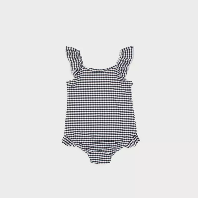 Le Bev - Korean Children Fashion - #fashionkids - Check Swim Bodysuit - 10