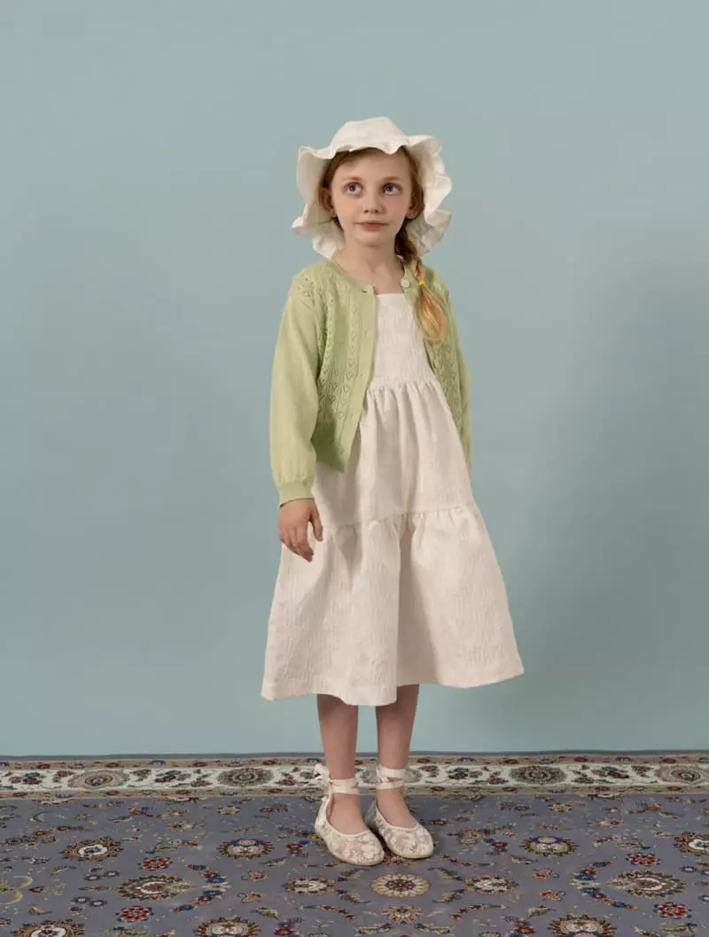 Le Bev - Korean Children Fashion - #kidsshorts - Summer Heart Cardigan