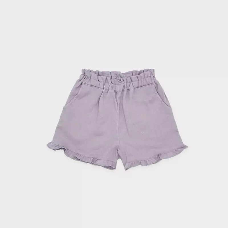 Le Bev - Korean Children Fashion - #kidsstore - Linen Frill Shorts - 9