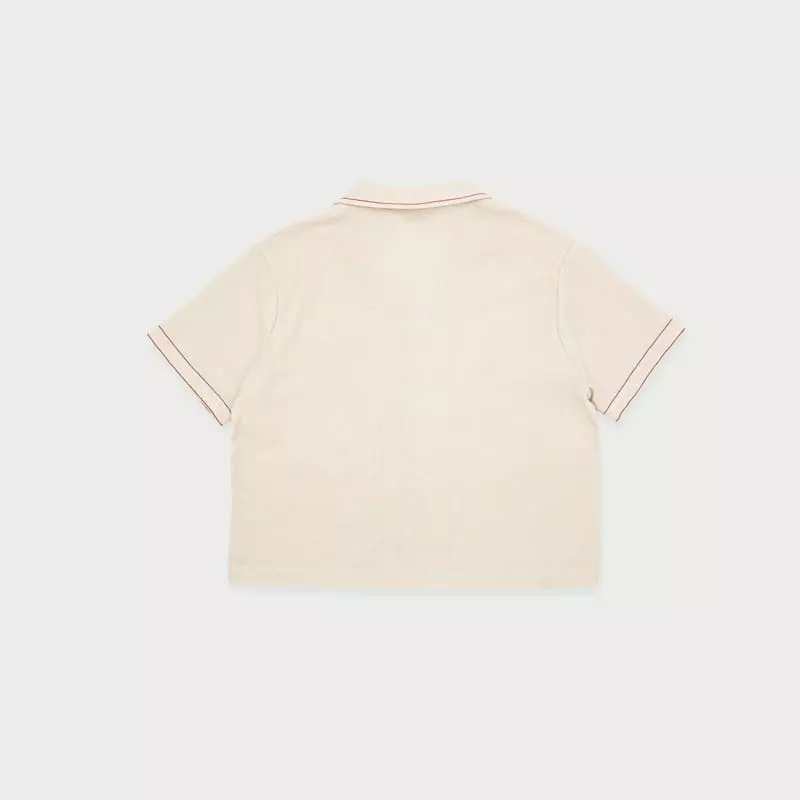 Le Bev - Korean Children Fashion - #kidzfashiontrend - Linen Stitch Shirt - 12