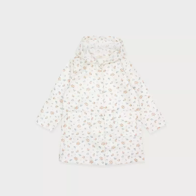 Le Bev - Korean Children Fashion - #minifashionista - Foral Raincoat - 6