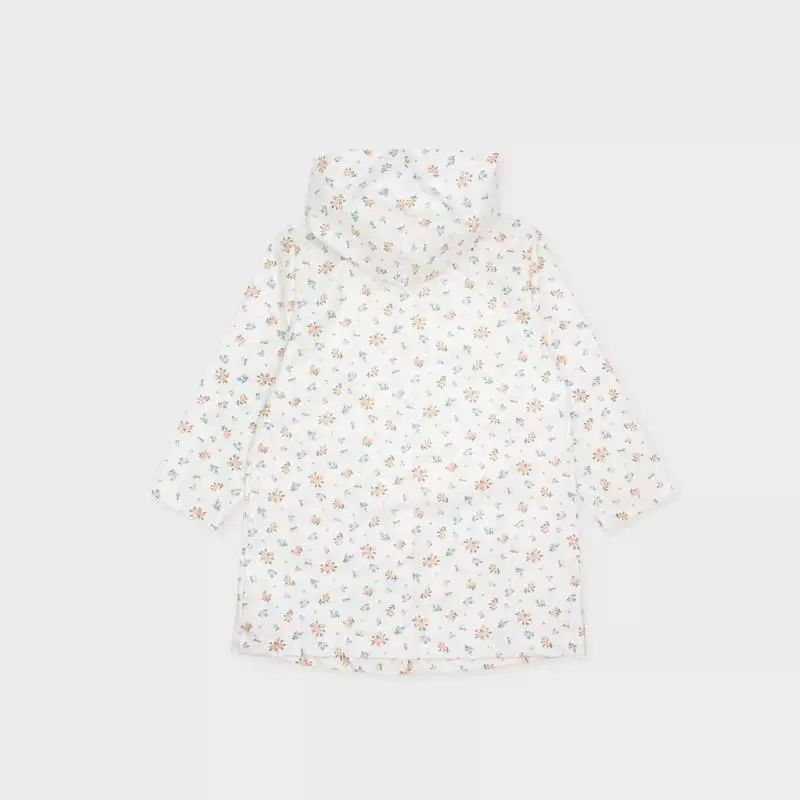 Le Bev - Korean Children Fashion - #prettylittlegirls - Foral Raincoat - 7
