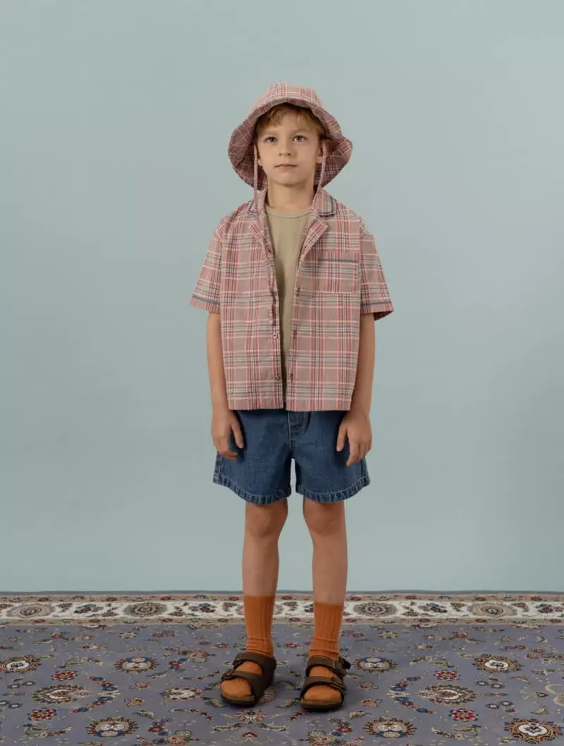 Le Bev - Korean Children Fashion - #stylishchildhood - Wave Check Shirt - 5