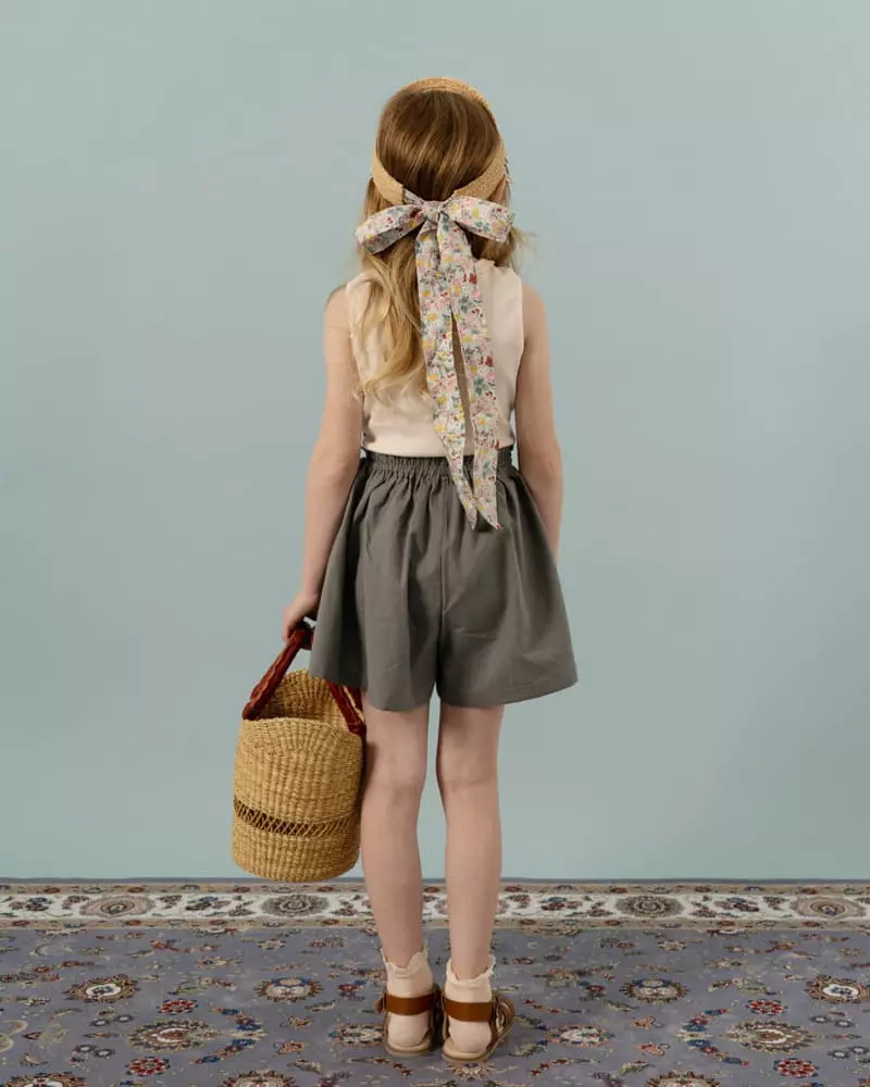 Le Bev - Korean Children Fashion - #todddlerfashion - Ribbon Skirt Shorts