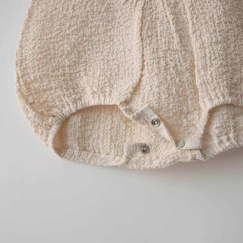 Lemonade - Korean Baby Fashion - #babywear - Waffle Bodysuit Set - 5