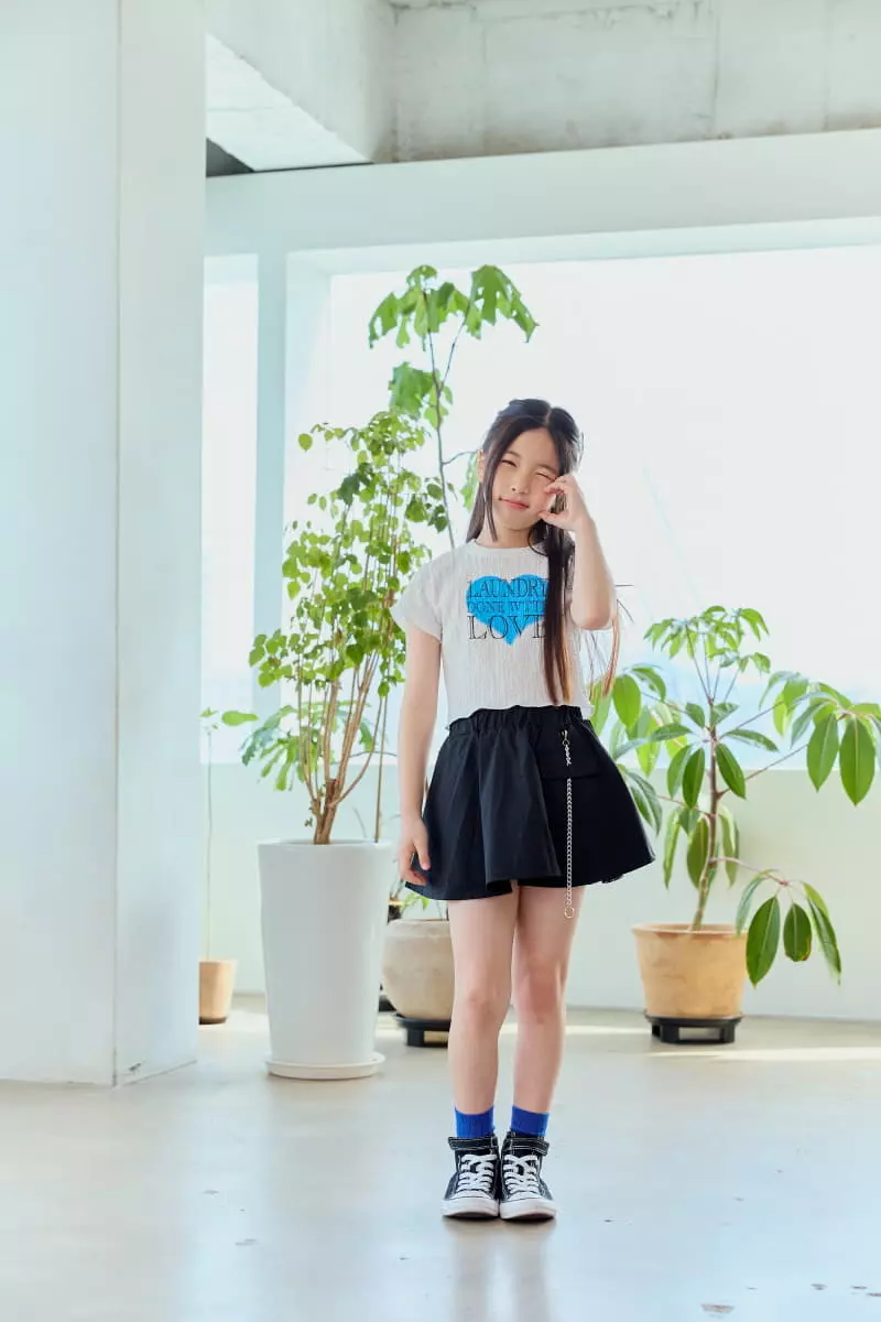 Lilas - Korean Children Fashion - #childofig - Heart Tee - 3