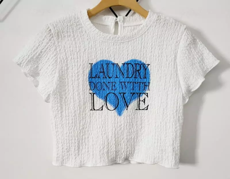 Lilas - Korean Children Fashion - #childofig - Heart Tee - 4