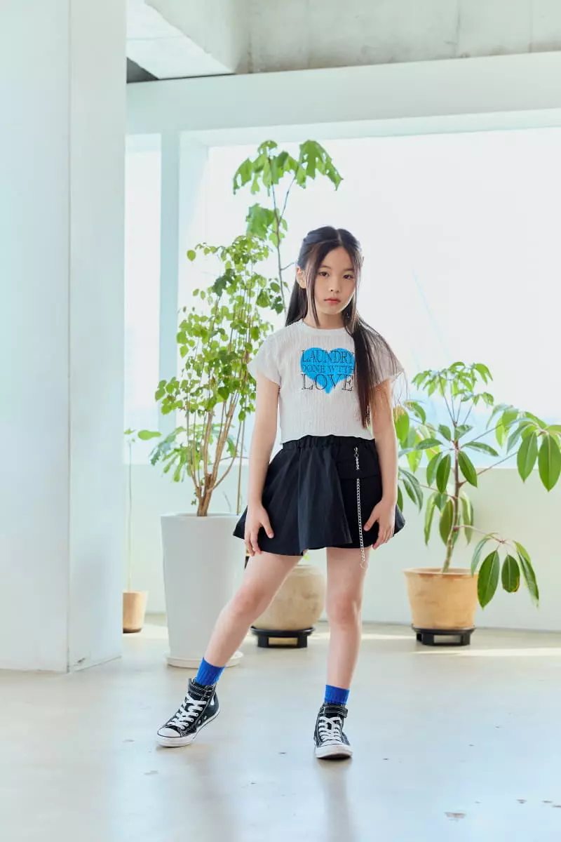 Lilas - Korean Children Fashion - #stylishchildhood - Heart Tee - 2