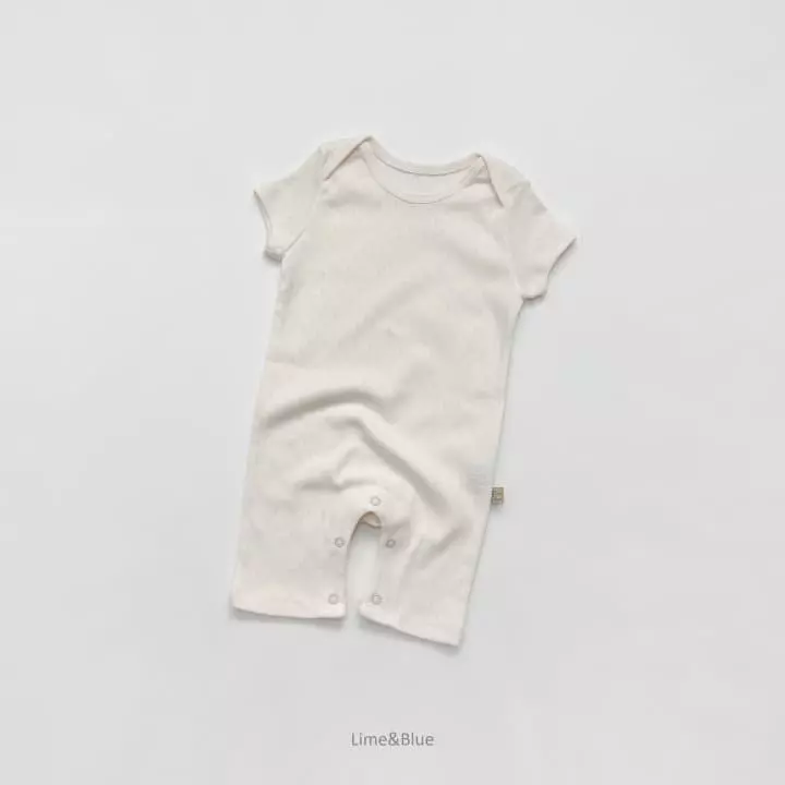 Lime & Blue - Korean Baby Fashion - #babygirlfashion - Shiny Bodysuit - 5