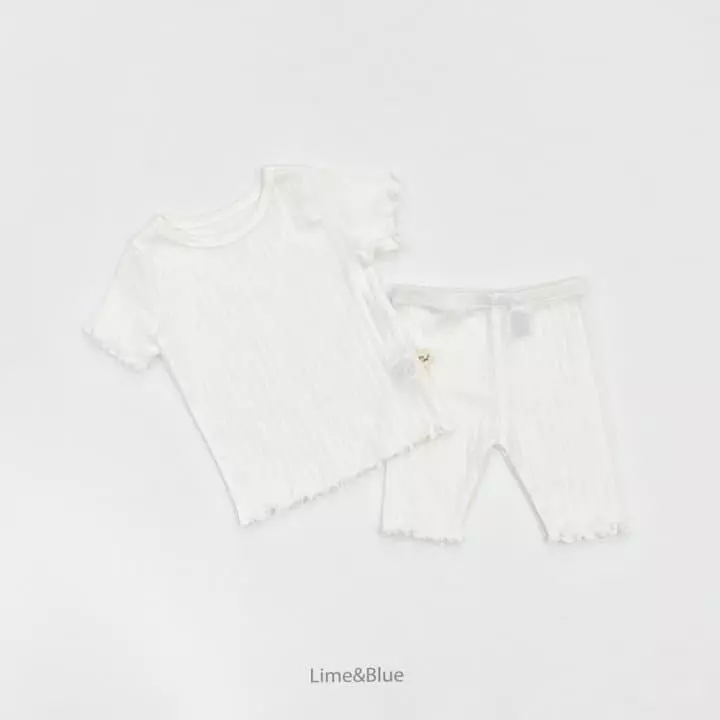Lime & Blue - Korean Children Fashion - #childofig - Line Easywear - 8