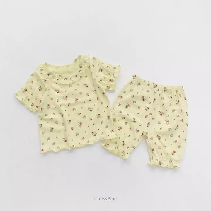 Lime & Blue - Korean Children Fashion - #childrensboutique - Rara Easywear - 2