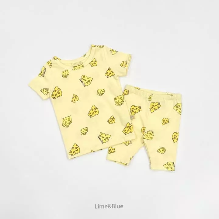 Lime & Blue - Korean Children Fashion - #discoveringself - Slim Fit Cheese Easywear - 6