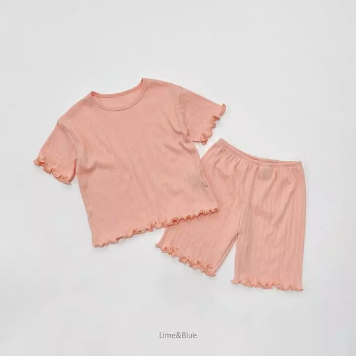 Lime & Blue - Korean Children Fashion - #kidzfashiontrend - Line Clover Easywear - 6