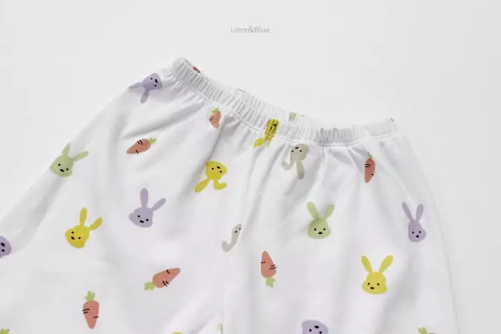 Lime & Blue - Korean Children Fashion - #Kfashion4kids - Carrot Rabbit Easywear - 4
