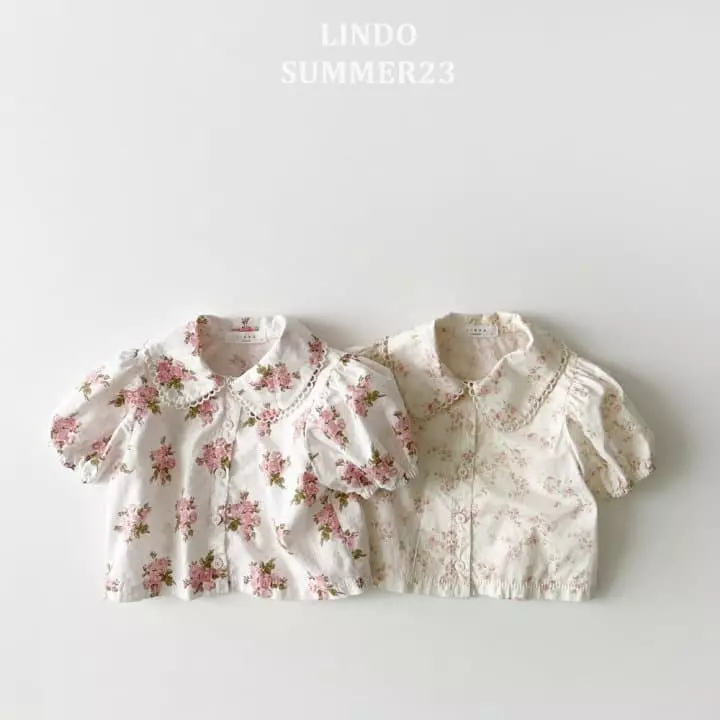 Lindo - Korean Children Fashion - #childofig - Vintage Rose Blouse - 8