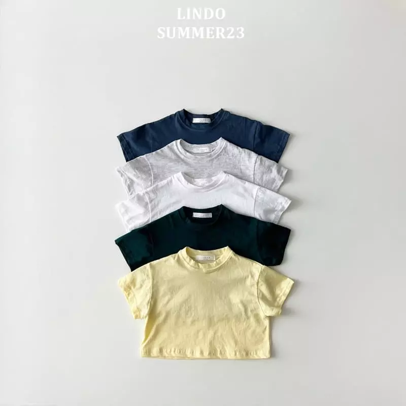 Lindo - Korean Children Fashion - #discoveringself - More Basic Tee - 11