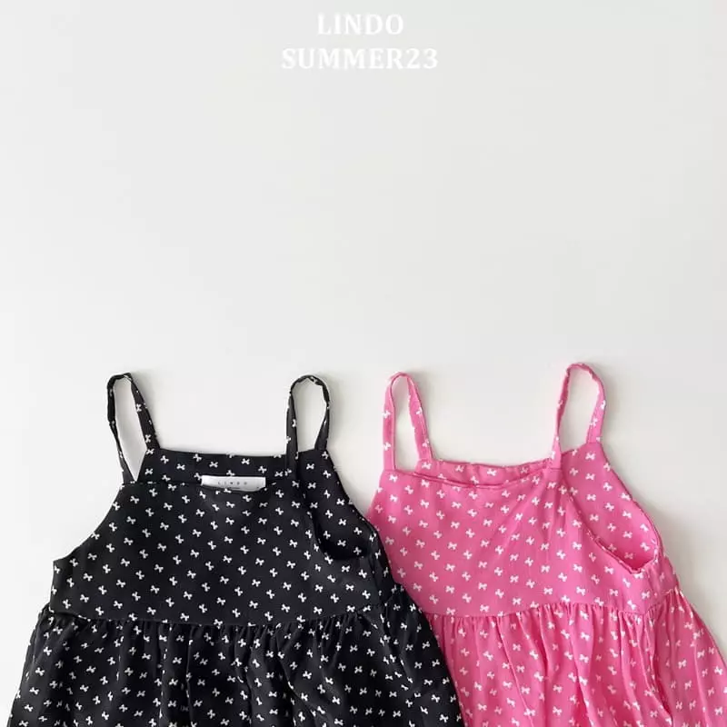 Lindo - Korean Children Fashion - #fashionkids - Frill Ribbon One-piece