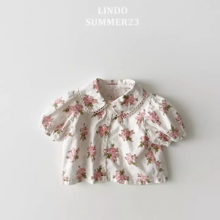 Lindo - Korean Children Fashion - #magicofchildhood - Vintage Rose Blouse - 2