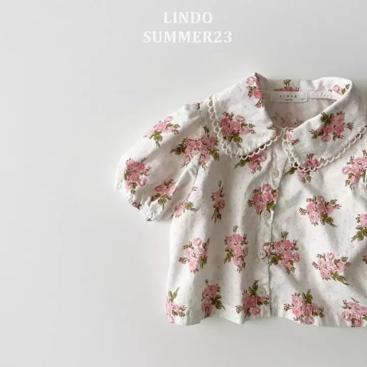 Lindo - Korean Children Fashion - #minifashionista - Vintage Rose Blouse - 4