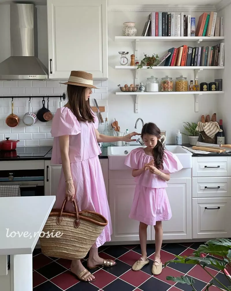 Love Rosie - Korean Children Fashion - #Kfashion4kids - Pure Little Princess Skirt Top Bottom Set with Mom - 4