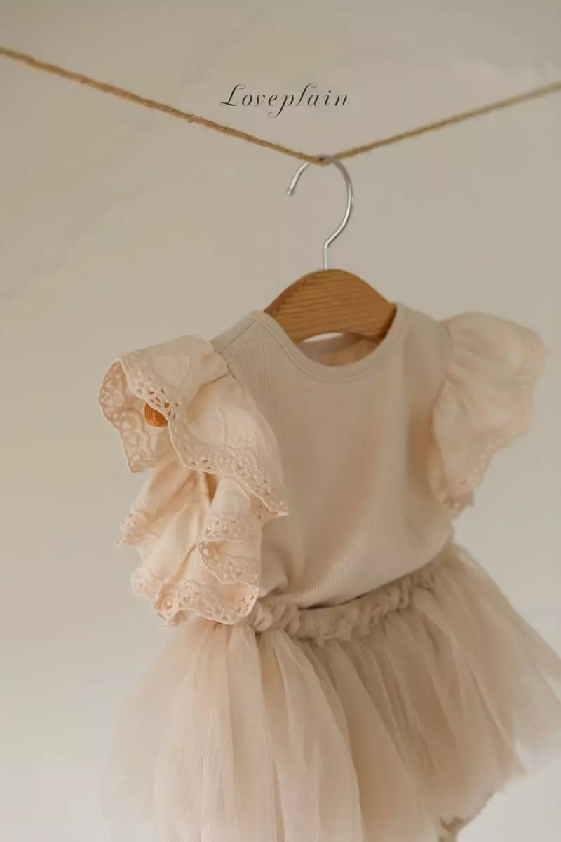 Loveplain - Korean Children Fashion - #Kfashion4kids - Mignon Top Bottom Set - 6