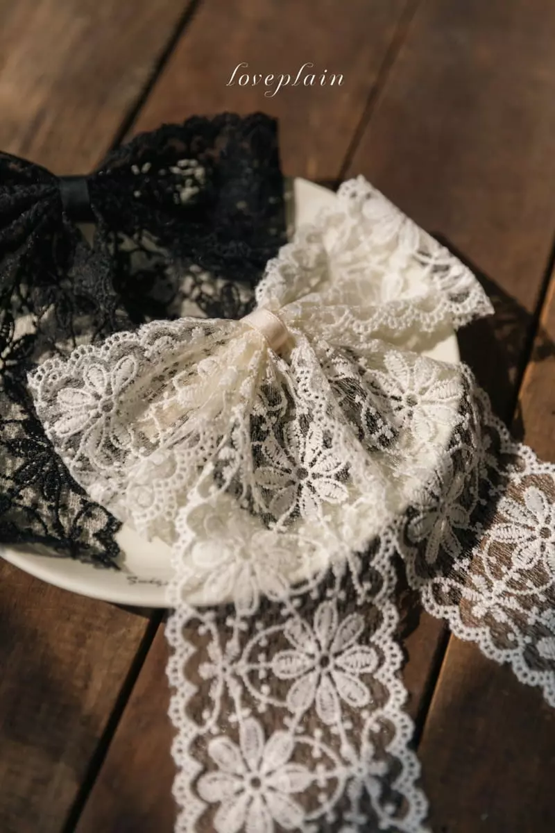 Loveplain - Korean Children Fashion - #Kfashion4kids - Lace Hairpin