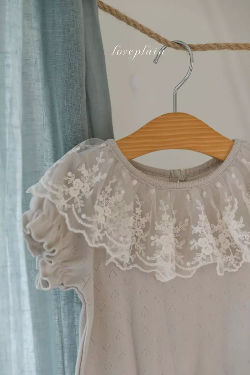 Loveplain - Korean Children Fashion - #childrensboutique - Lovely Bodysuit