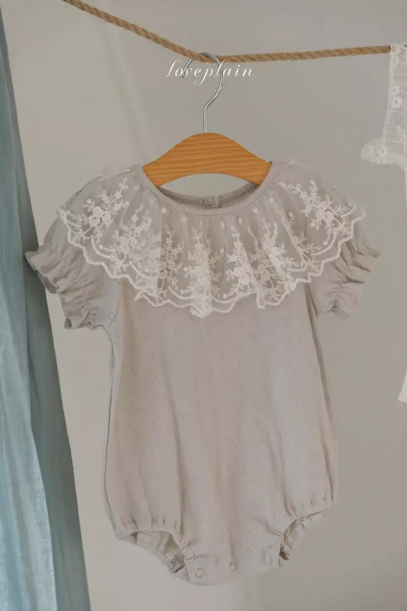 Loveplain - Korean Children Fashion - #designkidswear - Lovely Bodysuit - 2
