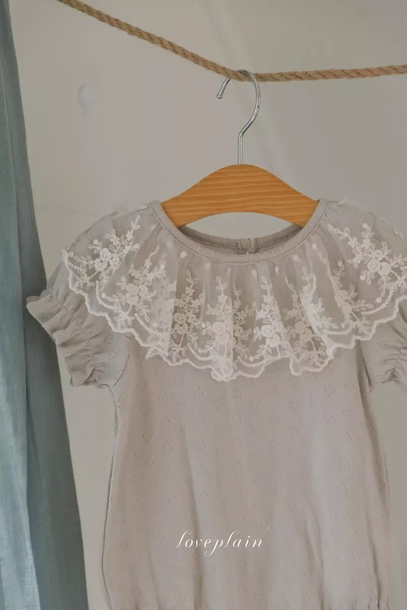 Loveplain - Korean Children Fashion - #kidsshorts - Lovely Bodysuit - 5