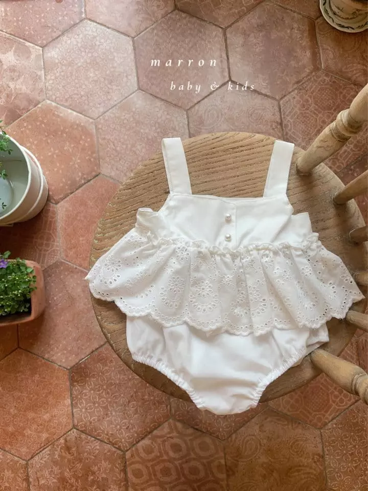 Marron Kid - Korean Baby Fashion - #onlinebabyboutique - Bebe Angel Top Bottom Set - 8